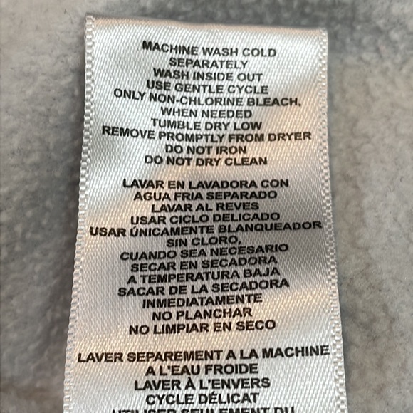 Panthers NFL Combine Training Size Large Hoodie Pop Over Gray - Picture 16 of 16